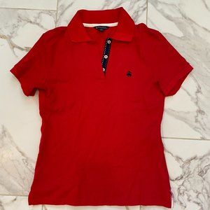Brooks Brothers Red Polo Size S EUC